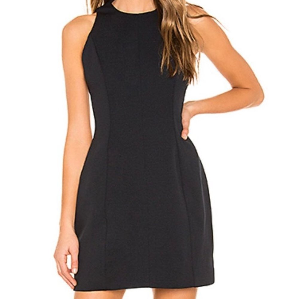 Elliatt Dress Navy Black Sleeveless